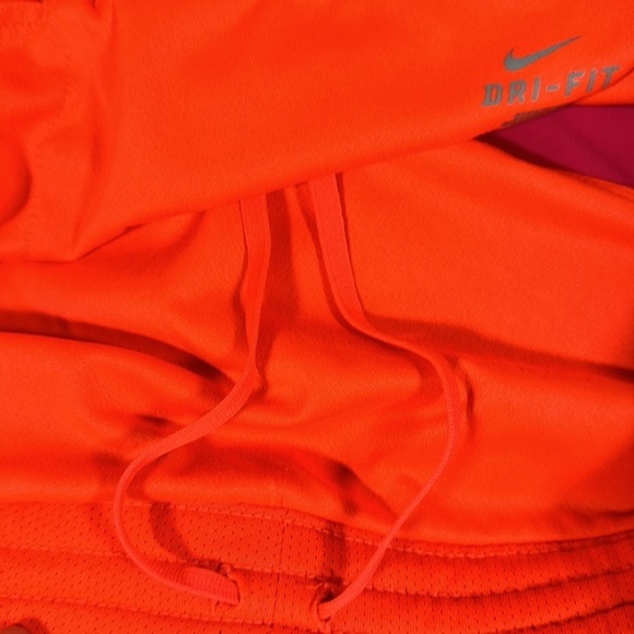 Nike Dri-Fit Pink, Orange & White Mesh Athletic Shorts - Picture 10 of 10